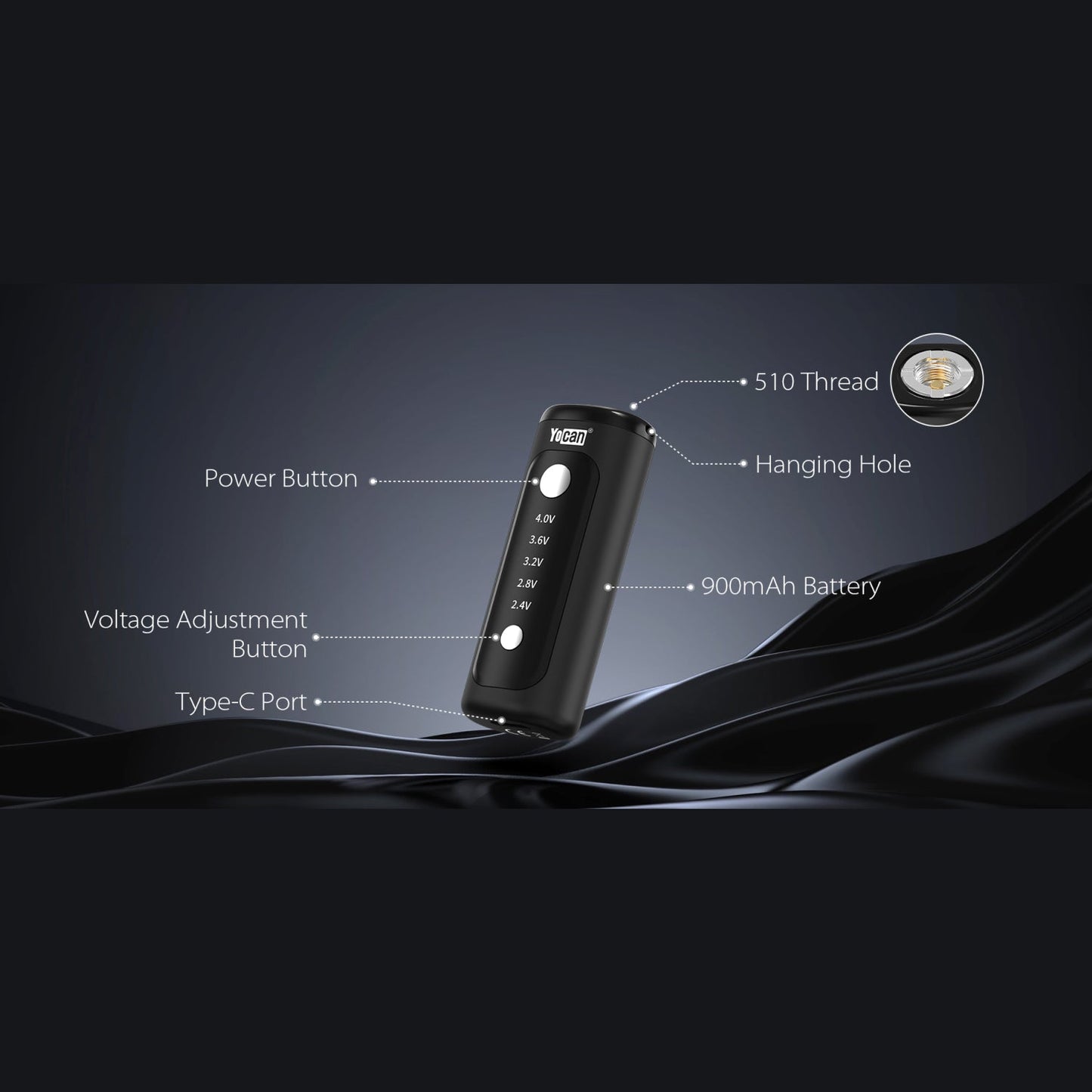 Yocan Kodo plus Box Mod Vaporizer