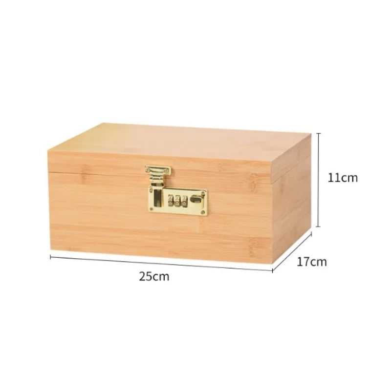 Premium Bamboo Storage Chest Movable Rolling Tray Wood Box Case Crusher Organizer Smoking Accessories Tools Table Decorations