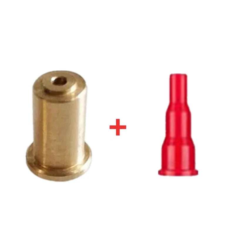 2Pcs/Lot Brass Copper Gas Refill Head & Plastic Butane Nozzle Adapter for Dupont L2/Gatsby Lighter Reusable Inflatable Gas Tools