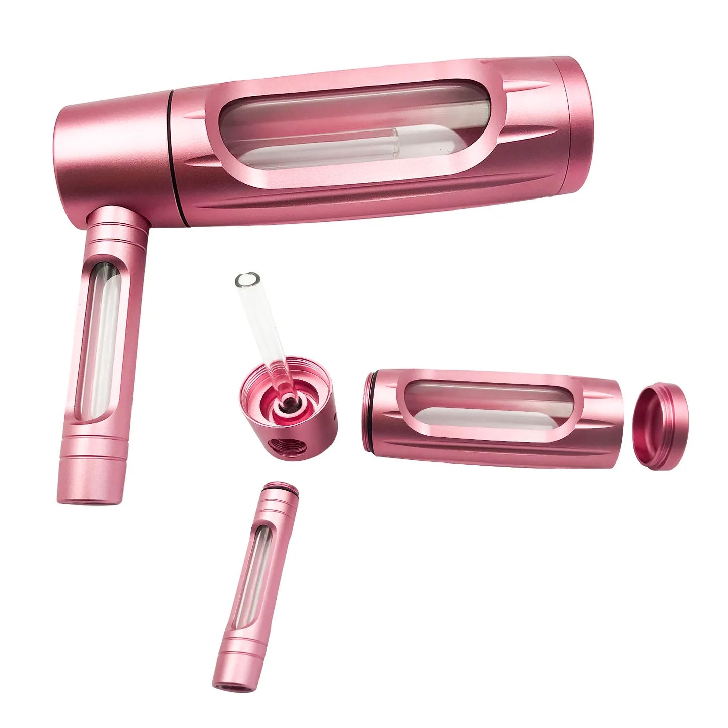 New Metal Popular Bottle Water Pipe Portable Mini Hookah Shisha Tobacco Smoking Pipes Gift of Health Metal Tube Filter