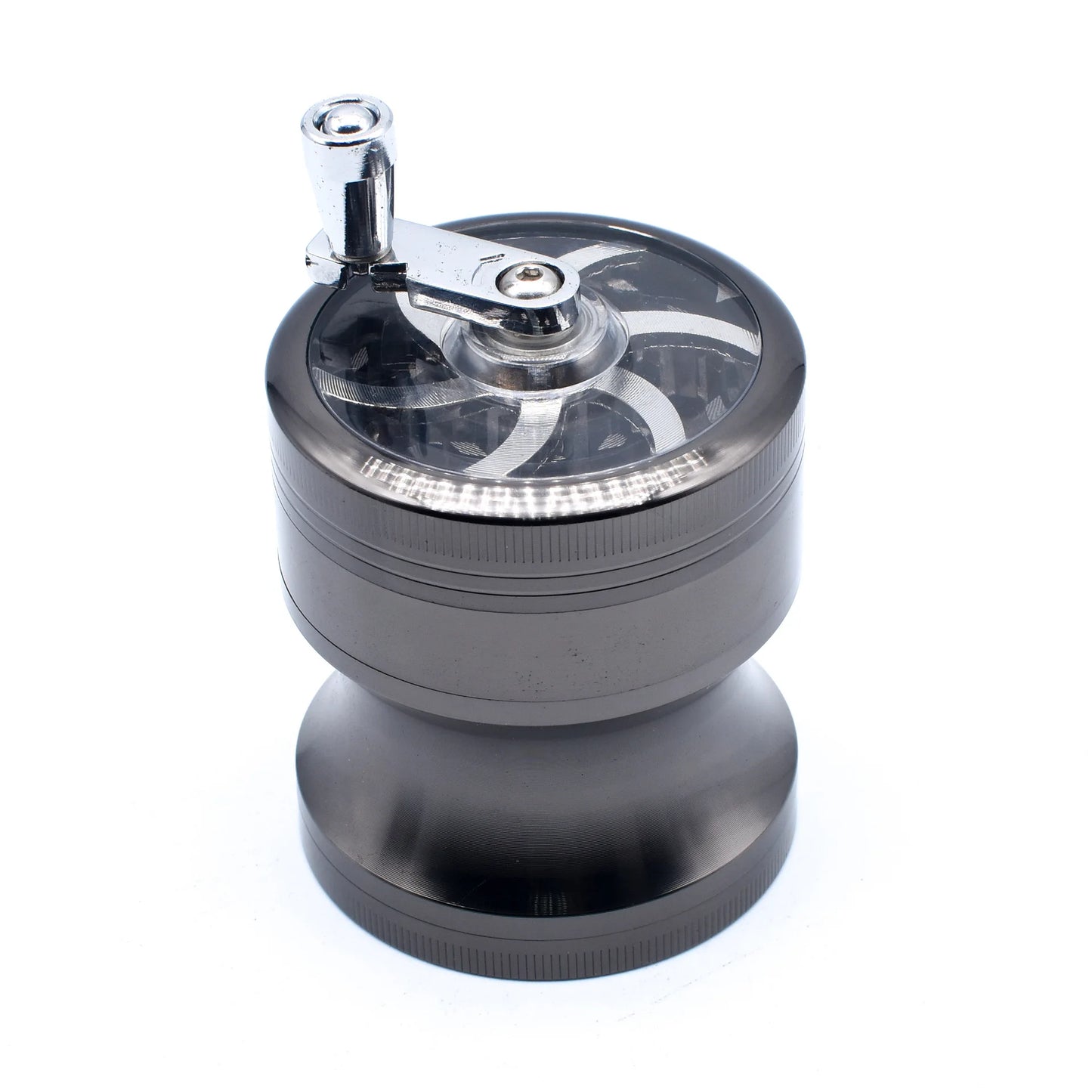63Mm Herbal Crusher Tobacco Grinder Smoke Manual Kitchen Herb Metal 4 Layer Grinders Spice Mill Cigarette Accessories