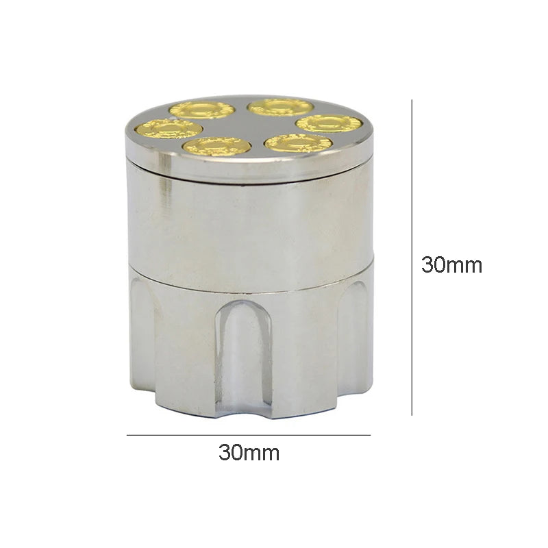 30Mm Bullet Shape Herbal Herb Tobacco Grinder Crusher Mini Smoke Grinder Herb Tobacco Grinder Cute Cigar Tobacco Grinder Crusher