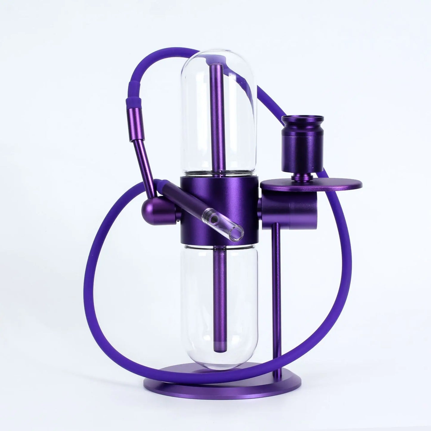 Diamond Gravity Water Hook Set 360 Degree Rotating Glass Bowl Water Pipe Complete Set High Quality Gravity Water Bottle