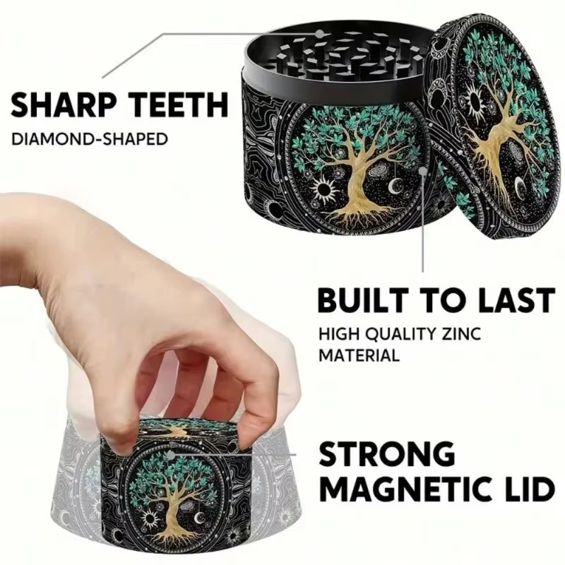 2In Zinc Alloy Cartoon Dog Herb Grinder Fuuny Tobacco Spice Crusher Mill Cigarette Cigar Raw Grass Grinder Smoking Accessories