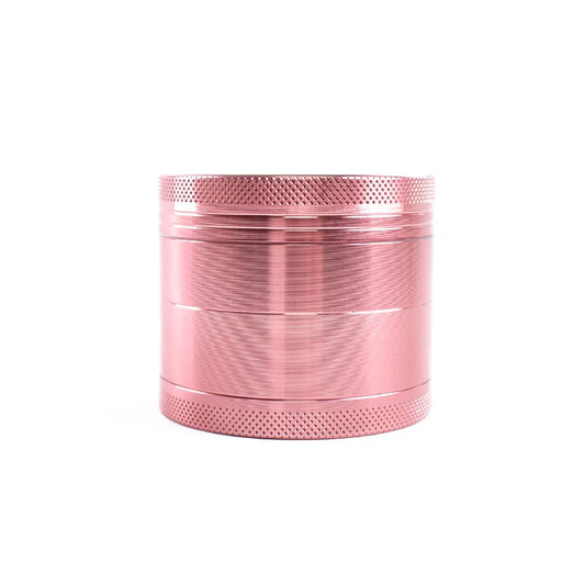 4-Pieces 40Mm Herb Pink Tobacco Grinder Smoking Accessories Manual Hand Grass Spice Aluminium Zinc Grinder Smoking Pipe