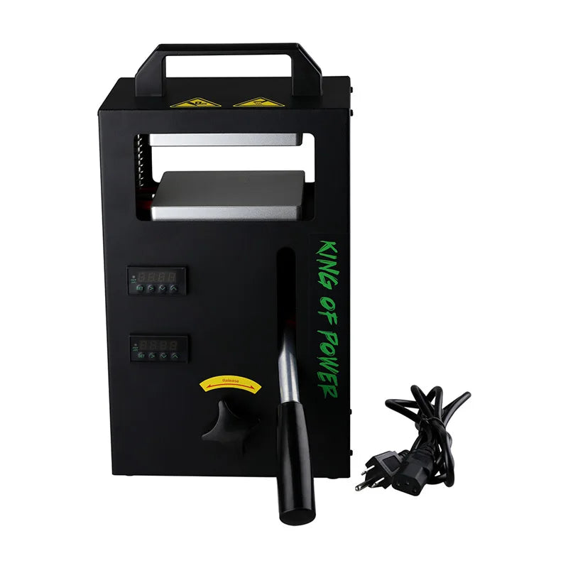 Small Hot Pressing Machine Rosin Machine Splint Heating Hydraulic 4 Tons Hot Pressing Machine High Temperature Extraction Resin