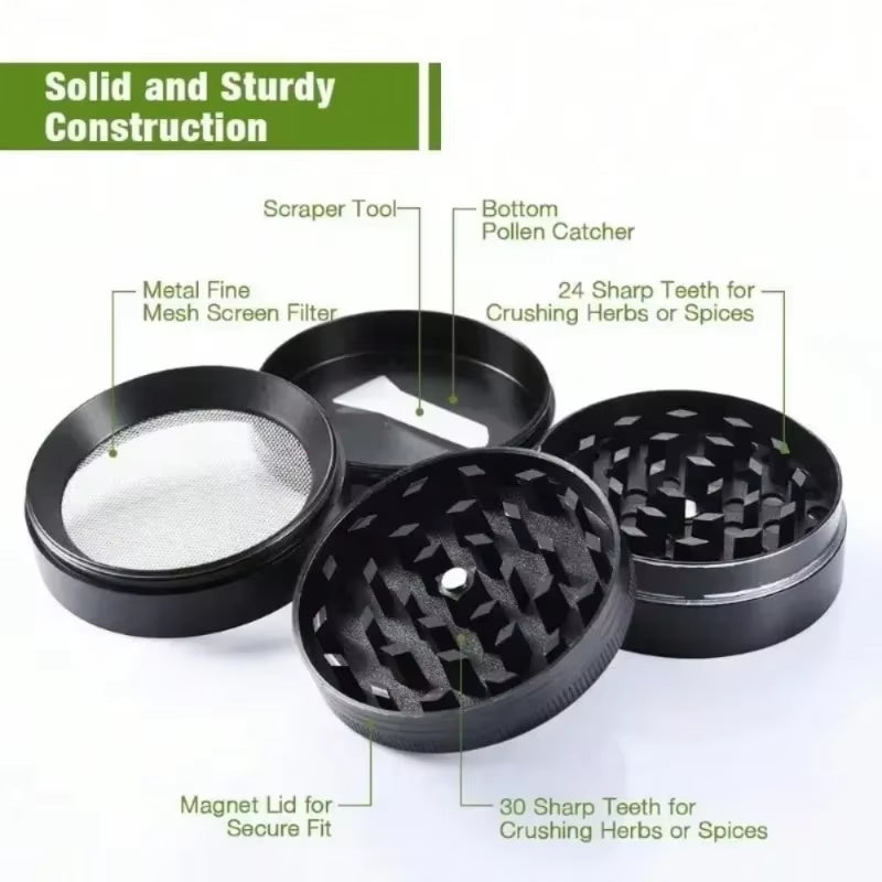 2In Zinc Alloy Cartoon Dog Herb Grinder Fuuny Tobacco Spice Crusher Mill Cigarette Cigar Raw Grass Grinder Smoking Accessories
