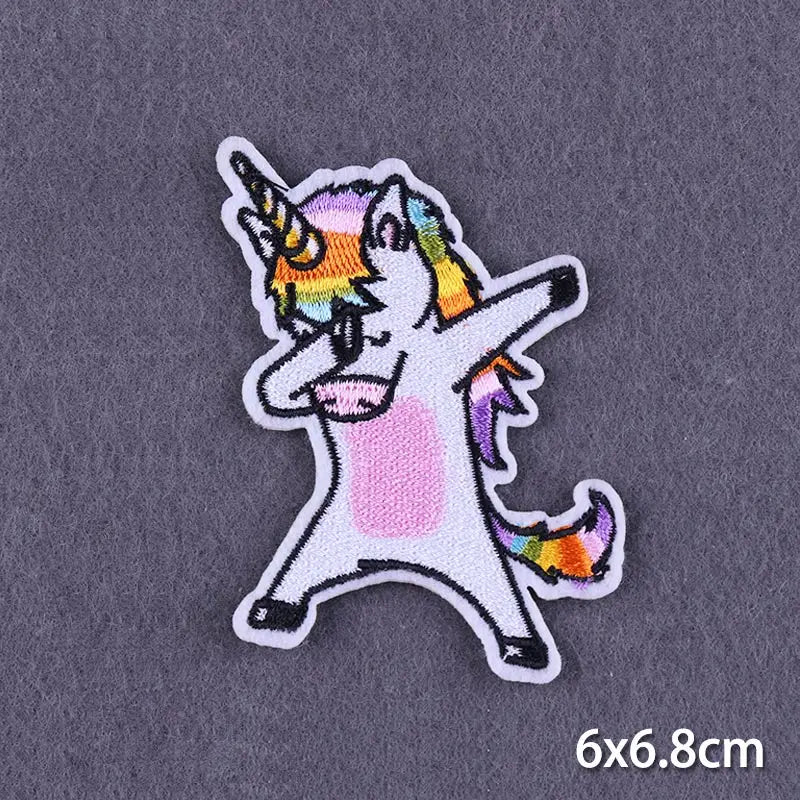 New Frog Patches on Clothes Cartoon Cat Stickers Iron on Patches for Clothing Fusible Patch Clothes Patches Cheap Patch Badge