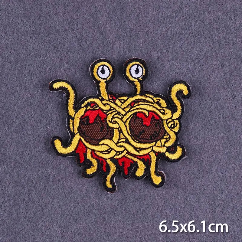 New Frog Patches on Clothes Cartoon Cat Stickers Iron on Patches for Clothing Fusible Patch Clothes Patches Cheap Patch Badge