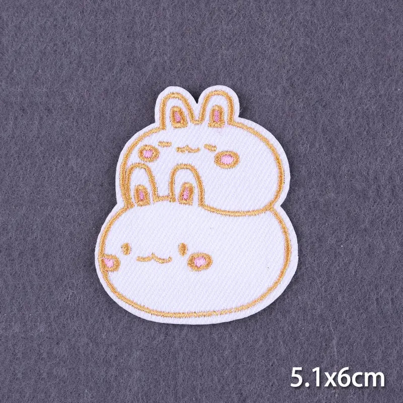 New Frog Patches on Clothes Cartoon Cat Stickers Iron on Patches for Clothing Fusible Patch Clothes Patches Cheap Patch Badge