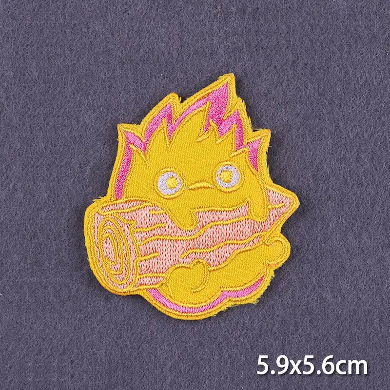 New Frog Patches on Clothes Cartoon Cat Stickers Iron on Patches for Clothing Fusible Patch Clothes Patches Cheap Patch Badge