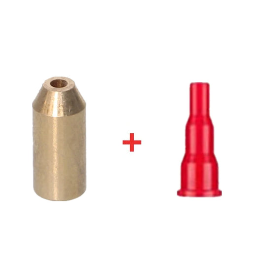 2Pcs/Lot Brass Copper Gas Refill Head & Plastic Butane Nozzle Adapter for Dupont L2/Gatsby Lighter Reusable Inflatable Gas Tools