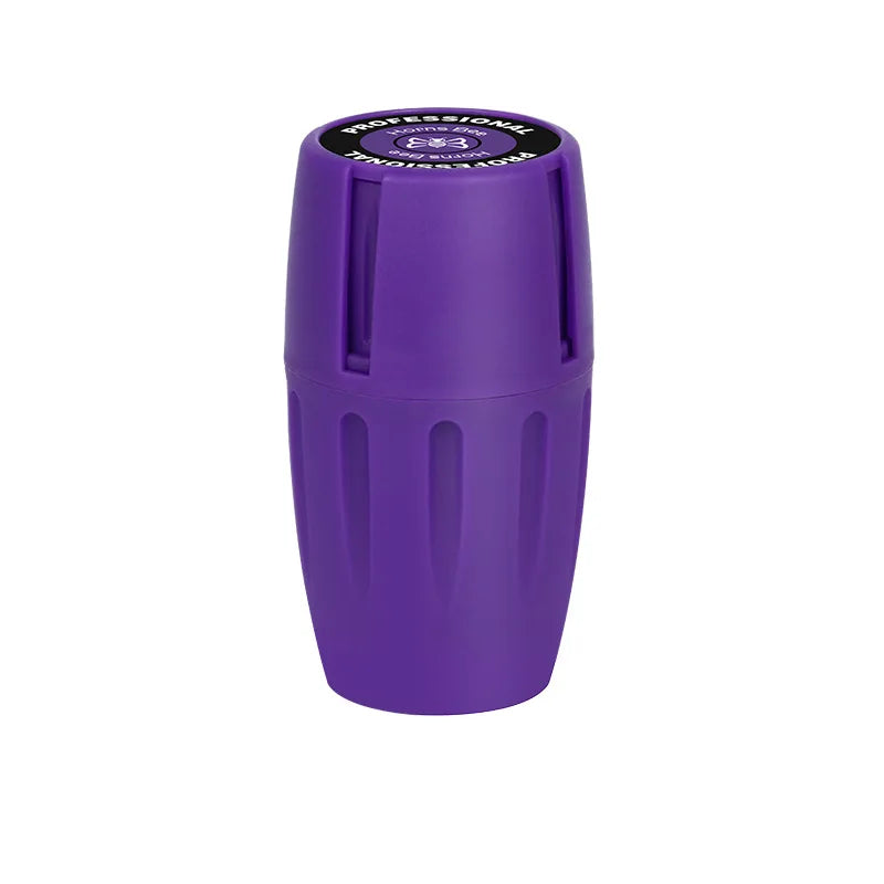New 2 in 1 Wine Barrel Shaped Tobacco Grinder with Herb Storage Jar Portable 45*80Mm Manual Herbal Crusher Smoking Accessories
