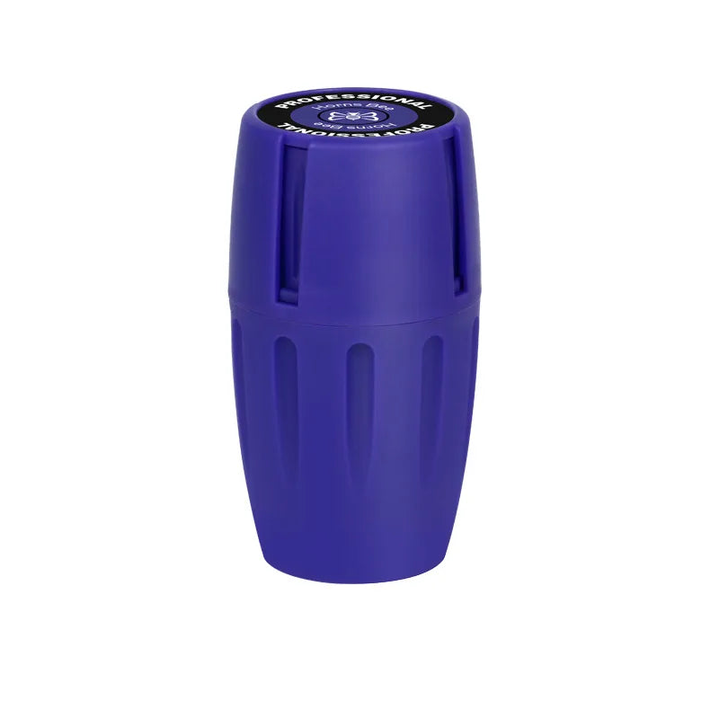 New 2 in 1 Wine Barrel Shaped Tobacco Grinder with Herb Storage Jar Portable 45*80Mm Manual Herbal Crusher Smoking Accessories