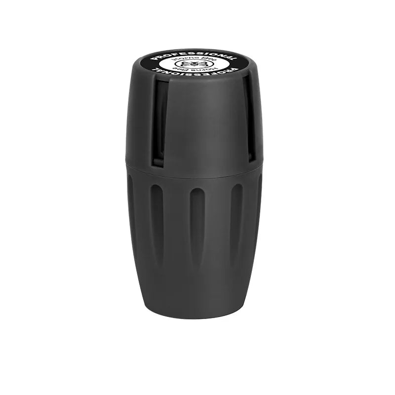 New 2 in 1 Wine Barrel Shaped Tobacco Grinder with Herb Storage Jar Portable 45*80Mm Manual Herbal Crusher Smoking Accessories