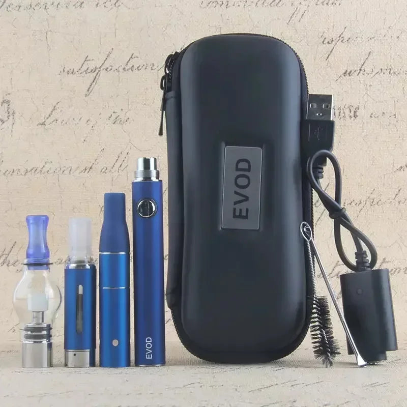 Vaper Vapers Vapes 3 in 1 Vape Pen Kits Evod Battery MT3 Eliquid Globe Glass Wax Ago G5 Dry Herb Atomizers Vaporizer Smoke