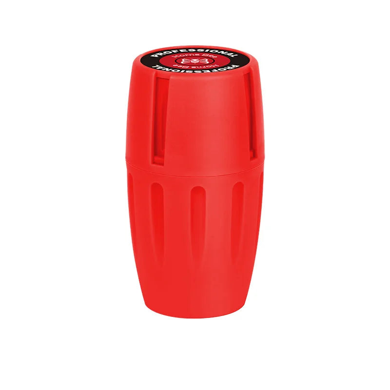New 2 in 1 Wine Barrel Shaped Tobacco Grinder with Herb Storage Jar Portable 45*80Mm Manual Herbal Crusher Smoking Accessories