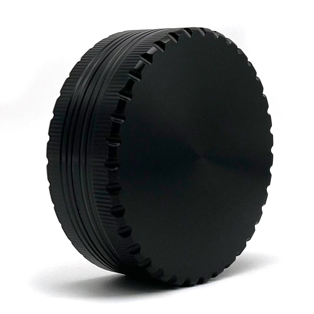 63Mm Toothless Tobacco Herb Grinder Herbal Grinders 2 Layers Creative Aluminum Alloy Smoke Breaker Spice Crusher Mill Shredder