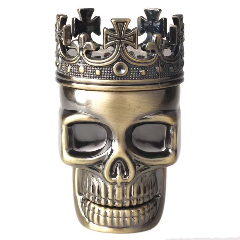 Skull Plastic Herbal Herb Tobacco Grinder Crusher Hand Muller Tobacco Herb Crusher Tobacco Grinder Mill Tobacco Crusher Grinder