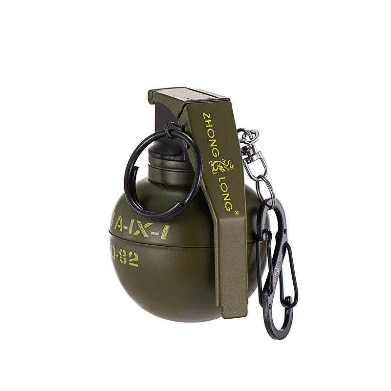 Grenade Model Cigar Igniter Creative Metal Windproof Lighter Novel Cigarette Lighters & Smoking Accessories Factory Direct Sales