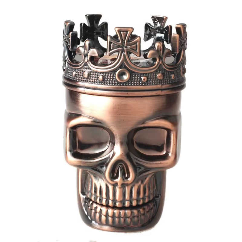 Skull Plastic Herbal Herb Tobacco Grinder Crusher Hand Muller Tobacco Herb Crusher Tobacco Grinder Mill Tobacco Crusher Grinder